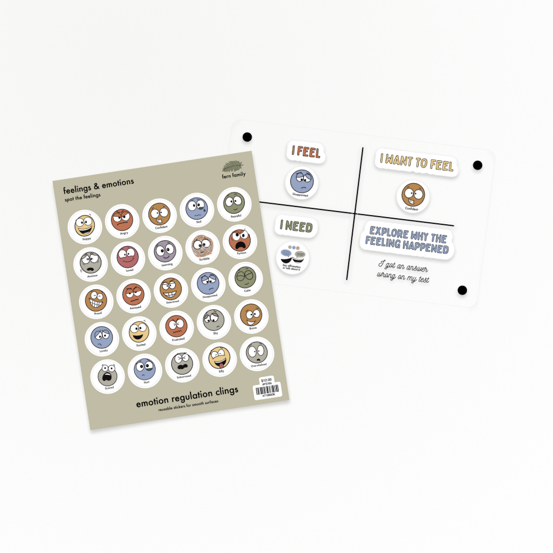 Feelings & Emotions | Spot the Feelings | Emotion Regulation Clings