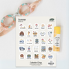 Summer Bucket List | Calendar Clings