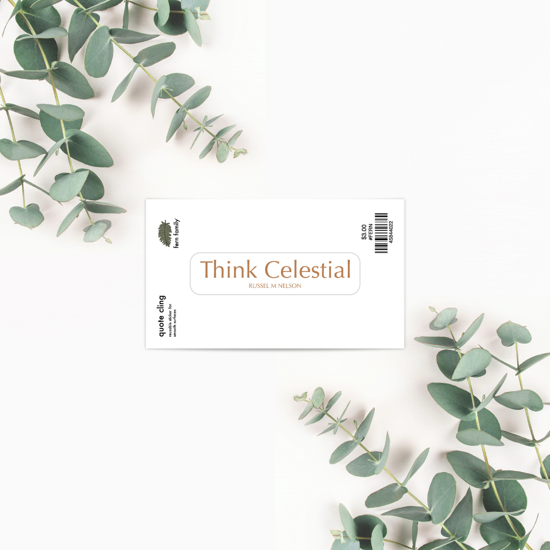 Faith | Think Celestial | Quote Clings