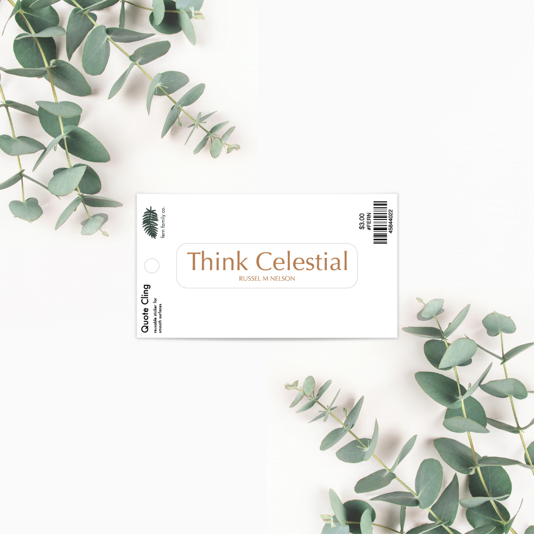 Faith | Think Celestial | Quote Clings