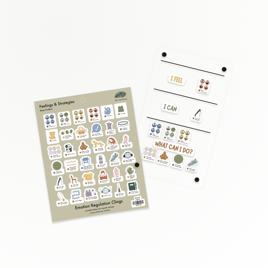 Body Toolbox Board and cling set