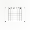 Individual Weekly Tracker | Magnetic