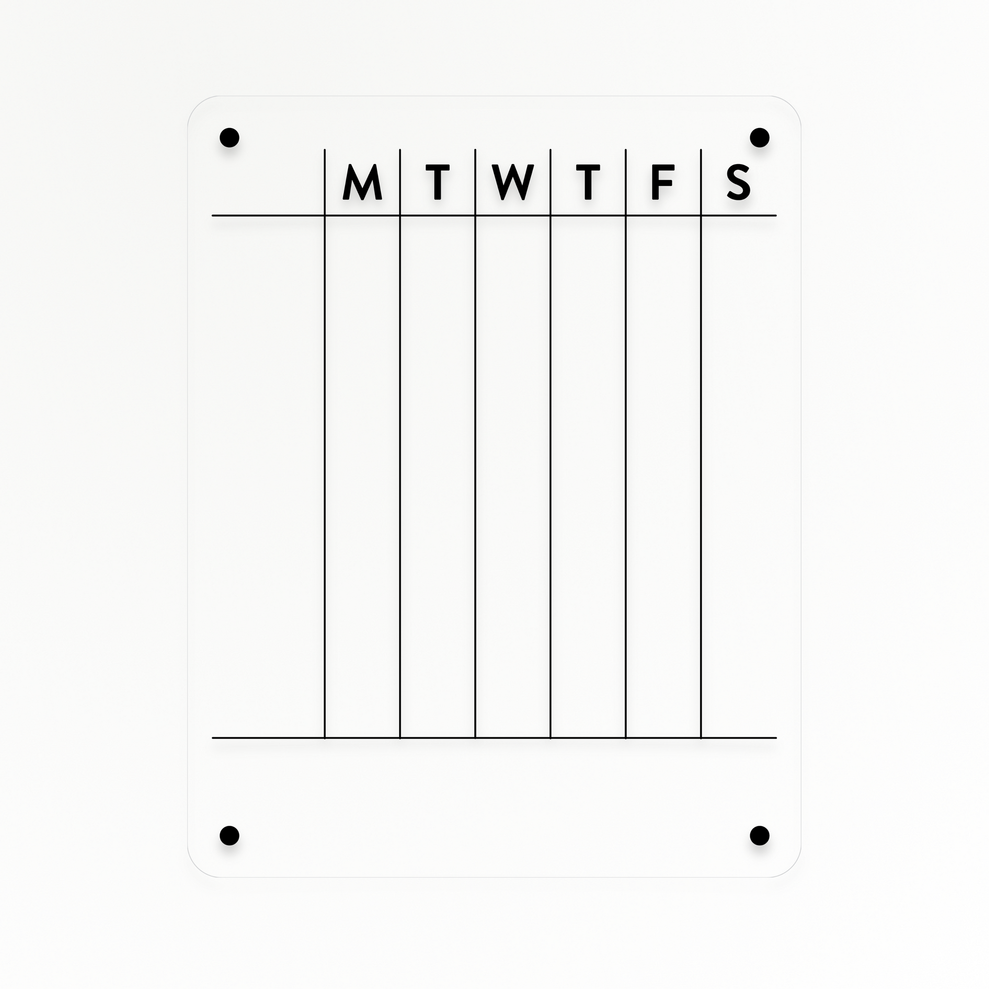 Family Weekly Tracker | Magnetic