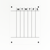 Family Weekly Tracker | Wall Mount