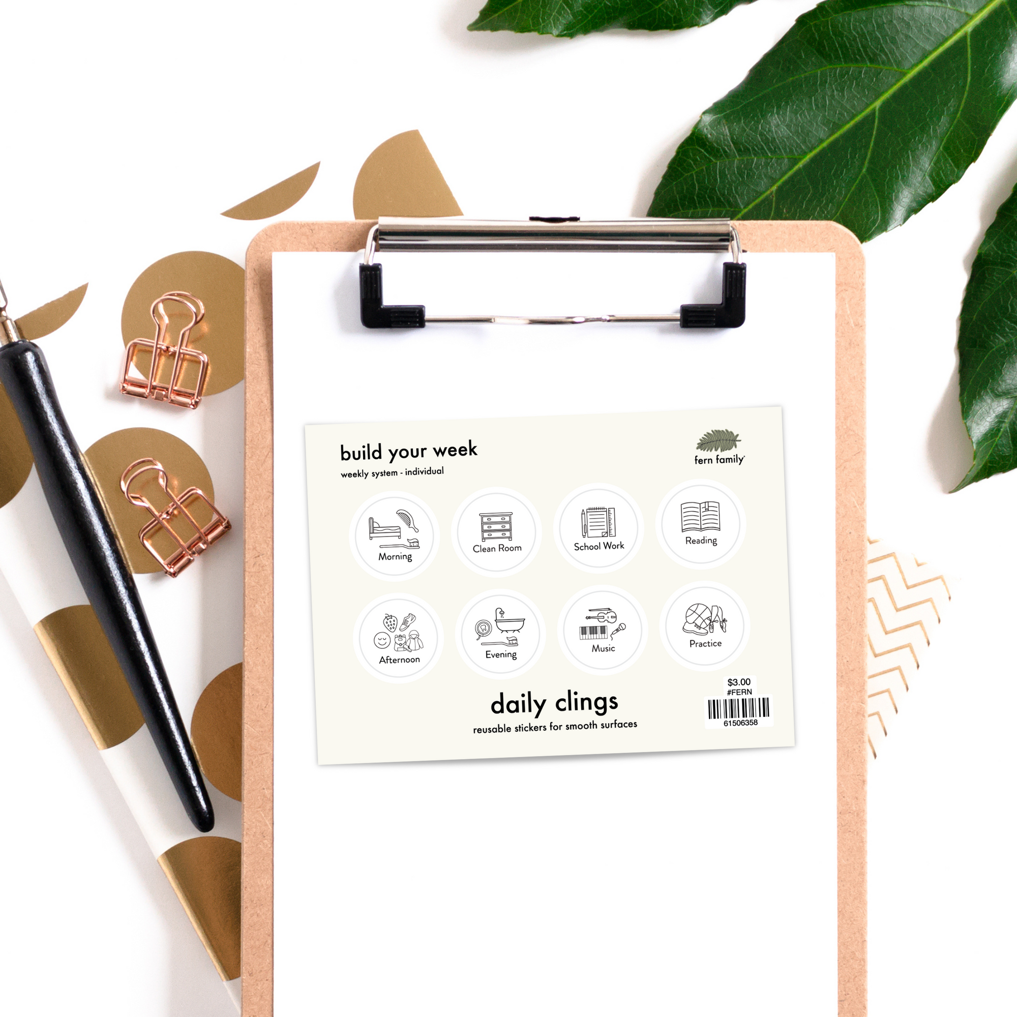 Weekly Essentials | Individual | Weekly Clings