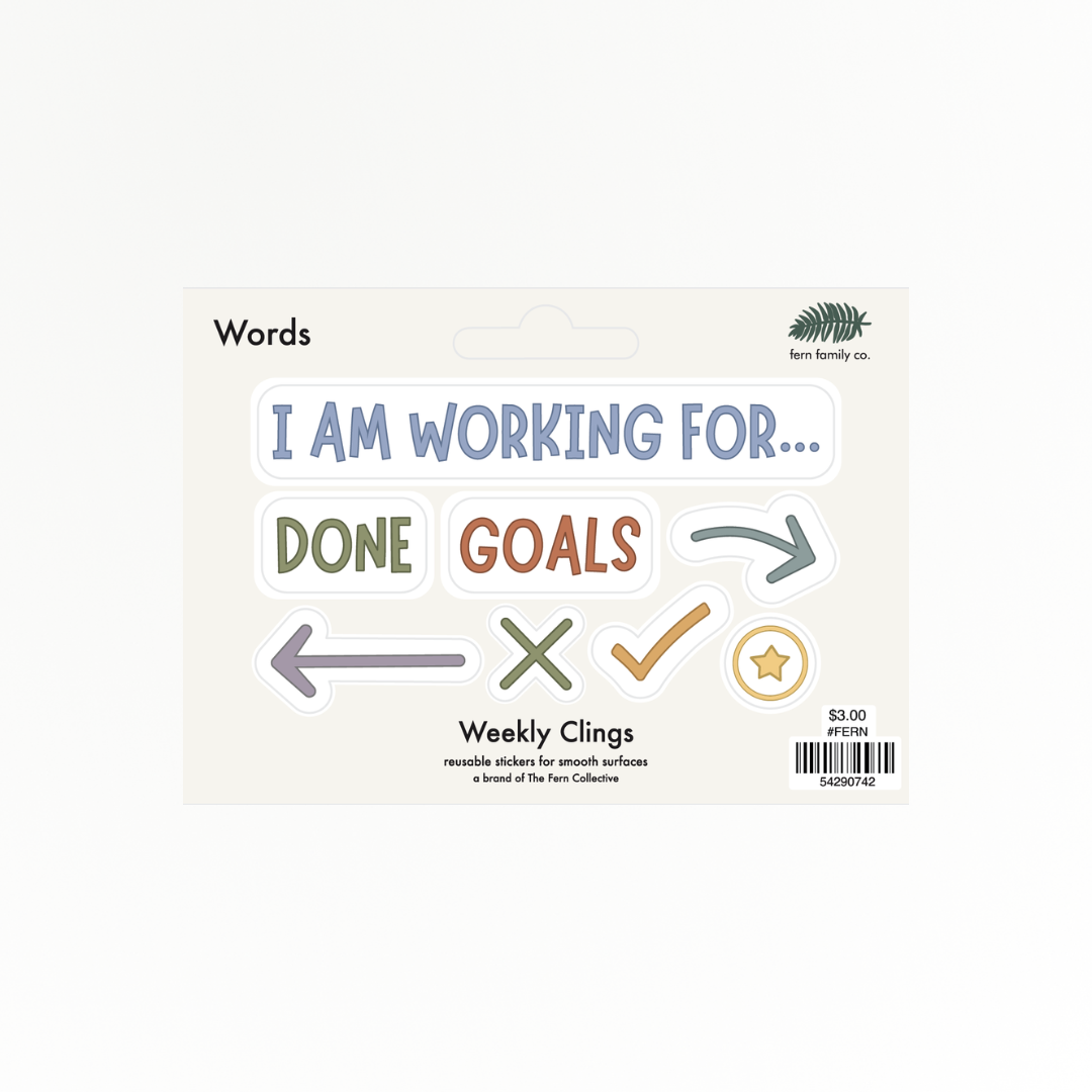 Words | Weekly Clings