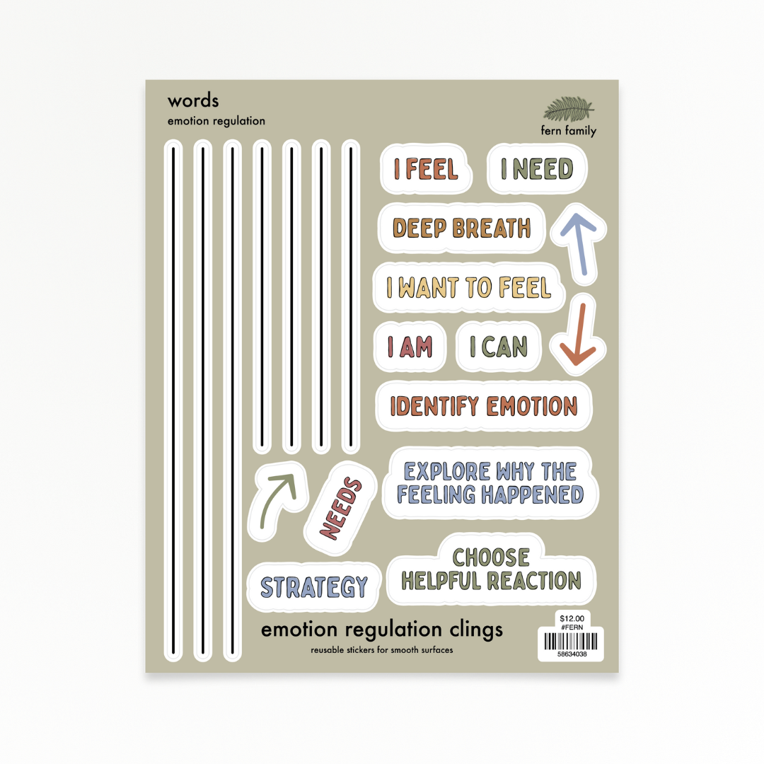 Words | Emotion Regulation Clings