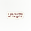 Faith | Worthy | Quote Clings